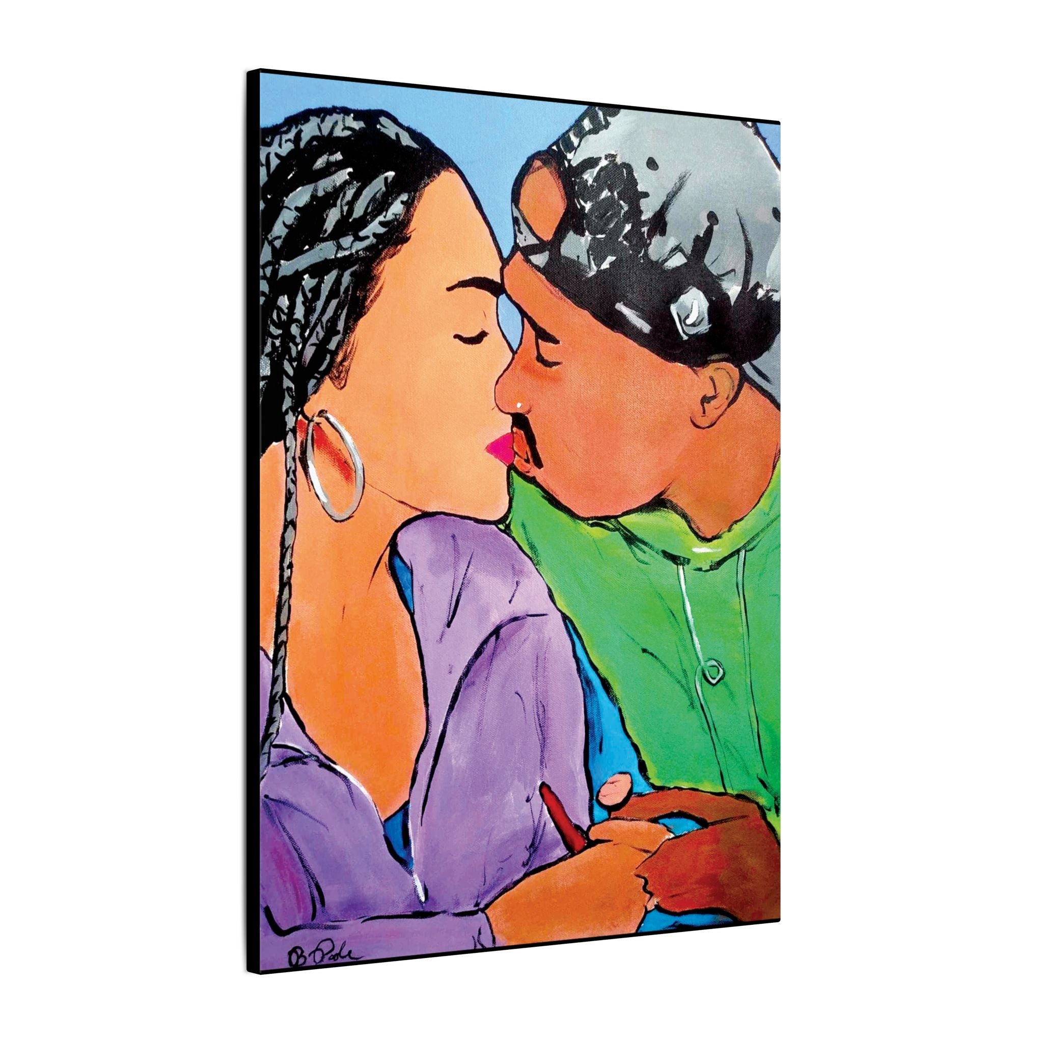 Poetics - Broderick Poole -  Stretched Matte Canvas