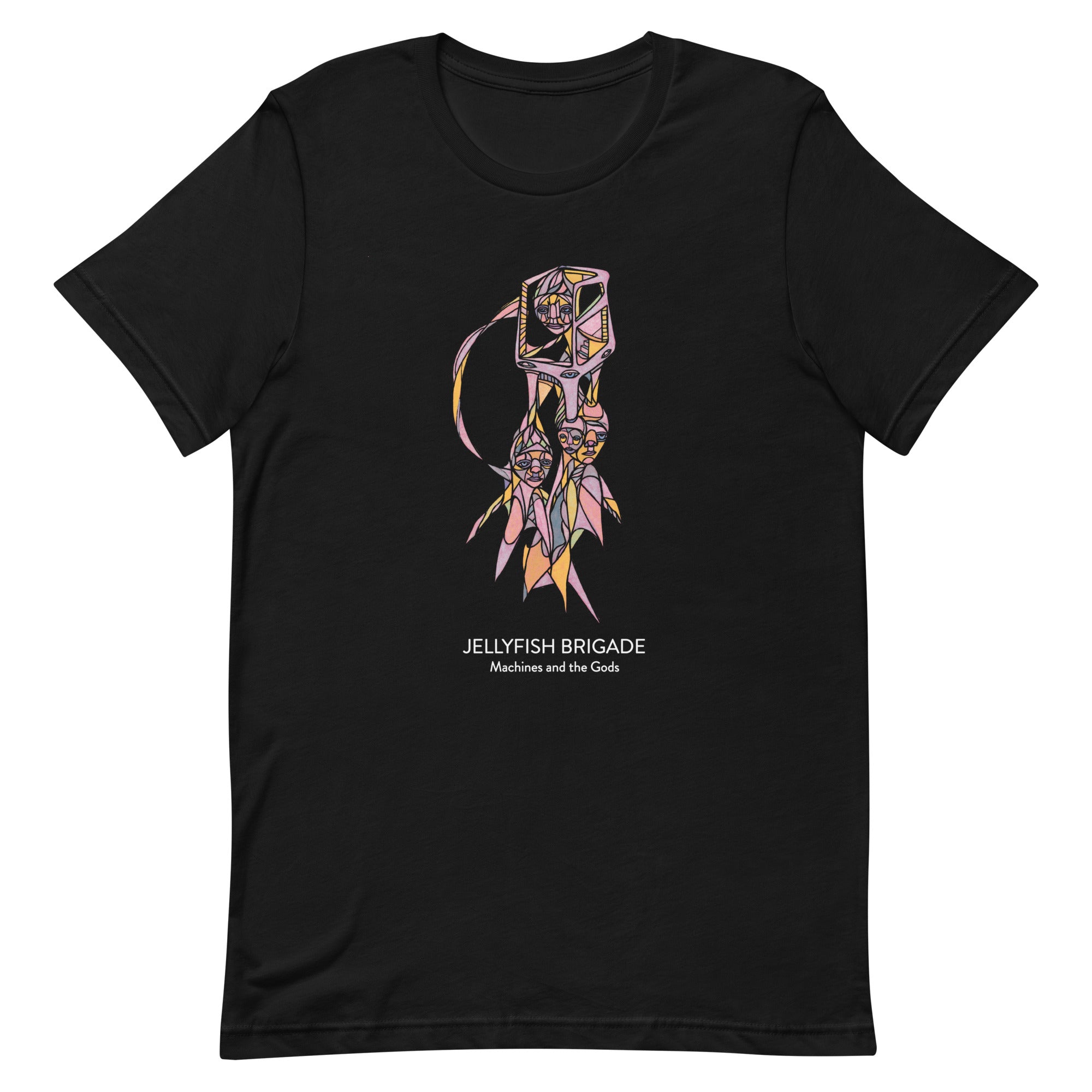 Official MACHINES AND GODS Black Unisex t-shirt