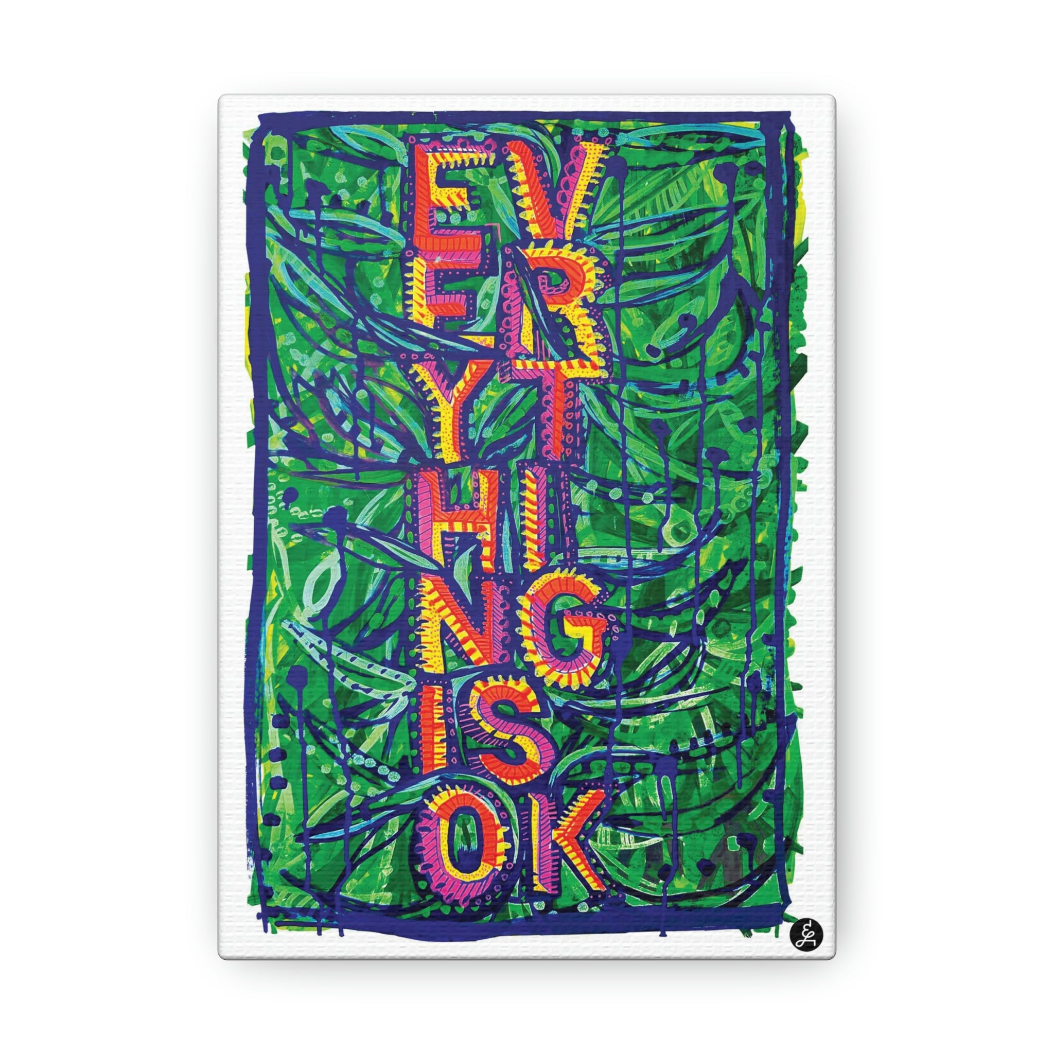 Everything is OK "Plants"- Canvas Gallery Wraps